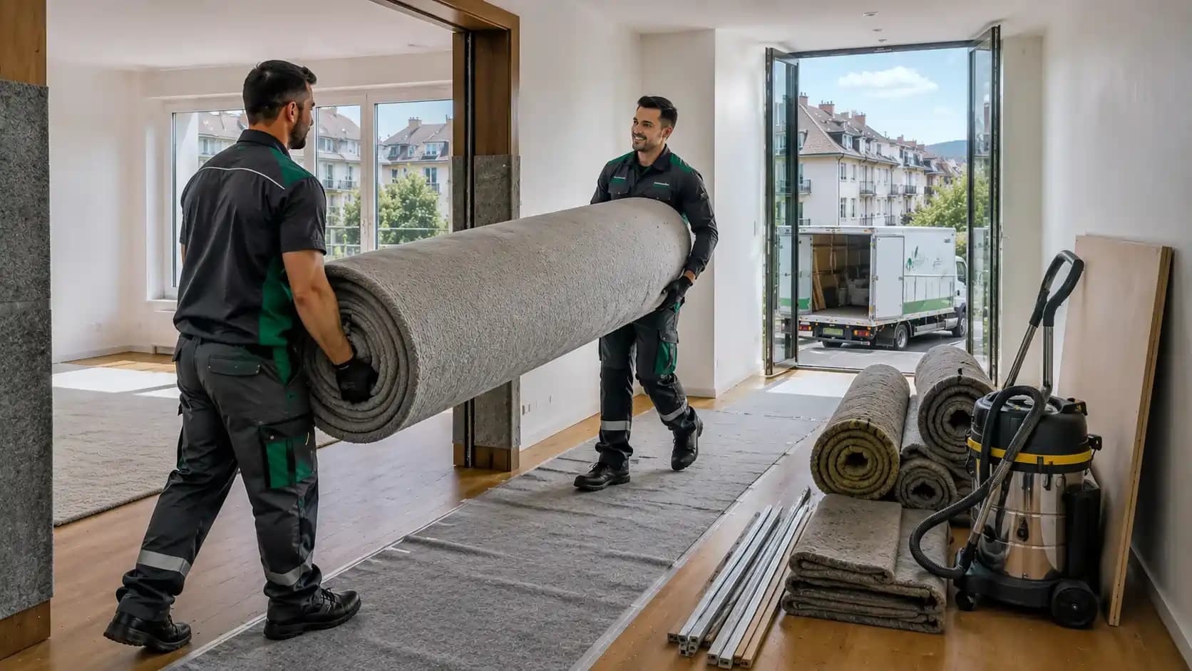 Professional carpet removal and disposal in Zurich