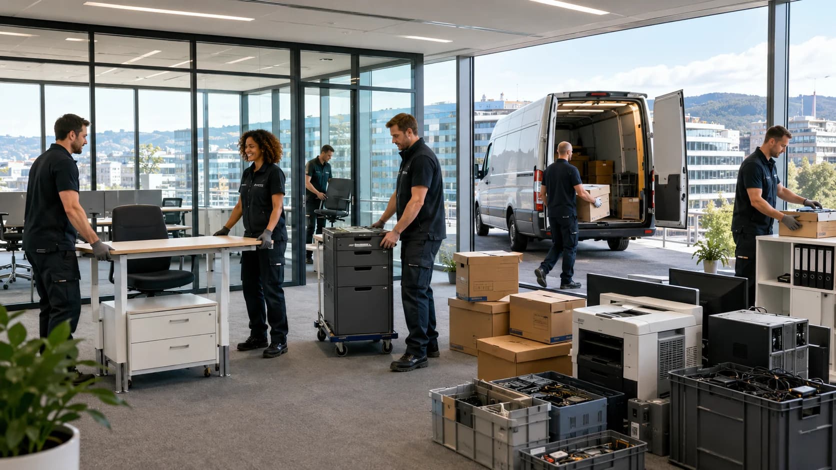 Professionelle Geschäftsräumung in Zürich für Gewerbeobjekte