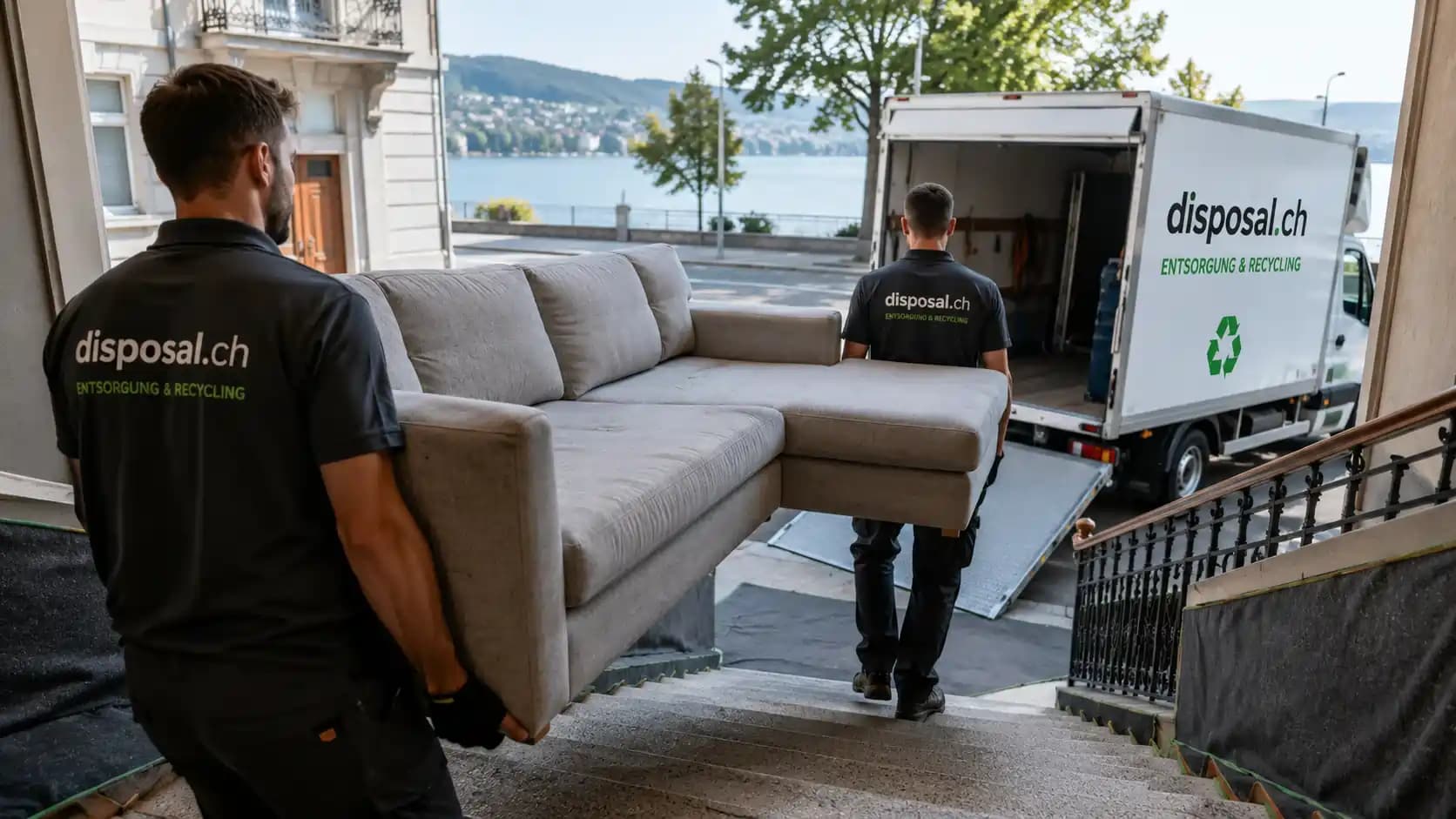 Ecksofa-Abholung und Entsorgung in Zürich