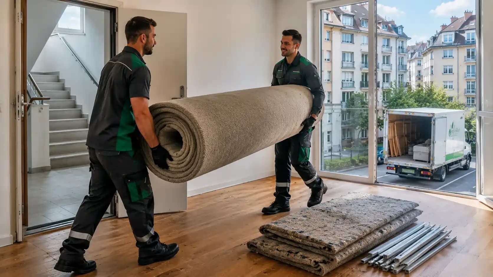 Professionelle Teppichabholung und Entsorgung in Zürich